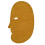 Tapis Talk talk M par Jaime Hayon Nanimarquina Mustard 01TAL00MMUS00