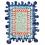 Tapis Turan par Elena Cutolo Illulian Bleu P119/2-GOld-100