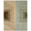 Tapis Trasparenze par Daniel Germani Illulian Beige / Turquoise P122/3-GOLD-100-2