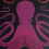 Papier peint Octopus MissPrint Pink/Orange MISP1395