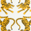 Papier peint Tigers MissPrint Tony MISP1390