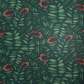 Papier peint panoramique Grand Leaf Berry