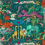 Papier peint Paradise Lost Emma J. Shipley by Clarke and Clarke Teal W0216/05