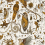Papel pintado Quetzal Emma J. Shipley by Clarke and Clarke Gold W0217/02