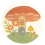 Alfombra Toadstool Villa Nova Jungle RG2038M
