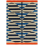 Tapis Stripy Stem in-outdoor Orla Kiely Azure 464308140200