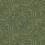 Papier peint Imbrication Casamance Vert mousse 76892140