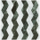 Gr&egrave;s c&eacute;rame Ribbon 41zero42 White Green 4101198