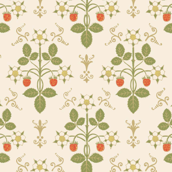 Papel pintado Strawberry