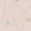 Papel pintado Roseberry with Birds Cole and Son Shell Pink 127/4020