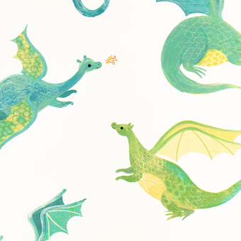 Papel pintado Dragon Dreams