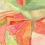 Tejido de suavidad ardiente Casamance Blush Multicolore 10010235