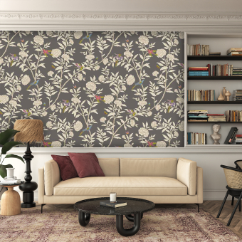 Papel pintado Roseberry with Birds