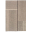 Alfombra monocromo Patch Codimat Collection Dark brown 114201-170x240