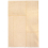 Alfombra monocromo Patch Codimat Collection White 114145-170x240