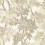 Papel pintado Tapestry Trees Sanderson Raw Chocolate/Slip DSAB217414