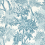 Papel pintado Tapestry Trees Sanderson Pottery Blue DSAB217417