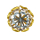 Cartisane Volanges Houl&egrave;s JAUNE CELESTE 36006-9100
