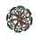 Cartisane Volanges Houl&egrave;s Vert Malachite 36006-9710