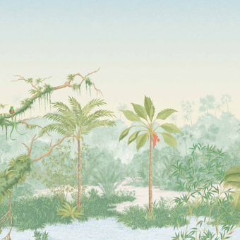 Papel pintado panorámico Borneo