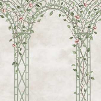 Papel pintado Poetic Trellis