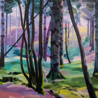 Papel pintado panorámico El Bosque de los Susurros