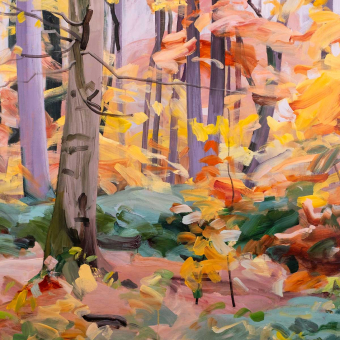 Papel pintado panorámico Leyendas de otoño