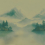 Papel pintado panor&aacute;mico Huangshan Jannelli & Volpi Green 41510