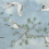 Papel pintado Majestic Cranes Rebel Walls Blue R20333