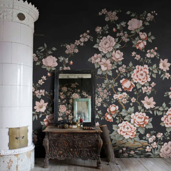 Papel pintado Floral Chinoiserie