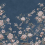 Papel pintado Floral Chinoiserie Rebel Walls Dark blue R20356