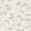 Papel pintado Shimmering Poppies York Wallcoverings White & Gold ZA8069