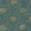 Papel pintado French Marigold York Wallcoverings Teal Green & Gold AF6519