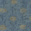 Papel pintado French Marigold York Wallcoverings Denim & Gold AF6520