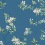 Papel pintado April Blossom York Wallcoverings Cobalt ZA8072