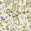 Papel pintado panor&aacute;mico Ottilia Sandberg Olive green S10583