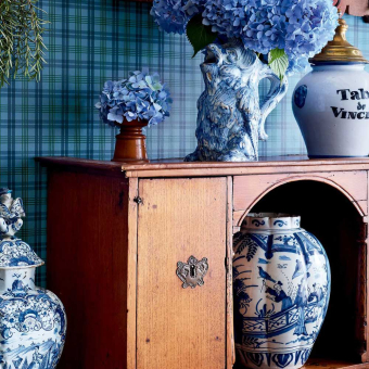 Papel pintado Huntley Plaid