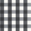 Papel pintado Buffalo Check Thibaut Black T44076