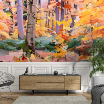 Papel pintado panorámico Leyendas de otoño