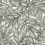 Papel pintado Rhythmic Leaf A street Charcoal FD27229