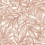 Papel pintado Rhythmic Leaf A street Coral FD27232