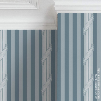 Papel pintado Rayure Grands Lacs