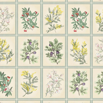 Papel pintado Herbier