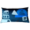 Coj&iacute;n Babylone Blue Fond Bleu L Babel Brune Bleu O5BL2