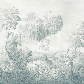 Papel pintado panorámico Highgrove Arboretum