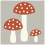 Baldosa de cemento Les Champignons Carocim Les champignons SU-002//16