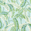 Papel pintado Augusta Thibaut Turquoise T45040