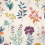 Papel pintado L'Herboriste Raccord parfait Violine Raccord_parfait_lherboriste_Viol