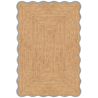 Alfombra Scallop Jute