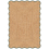 Alfombra Scallop Jute Layered Dark green SCAJUDG140200